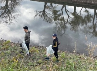 「桜川水系クリーン作戦」参加の模様2